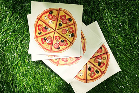 Сладкие подарки за 10 бумажных пицц