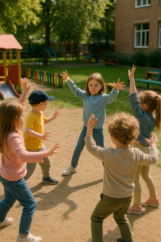 Подвижная игра 4.«Море волнуется»